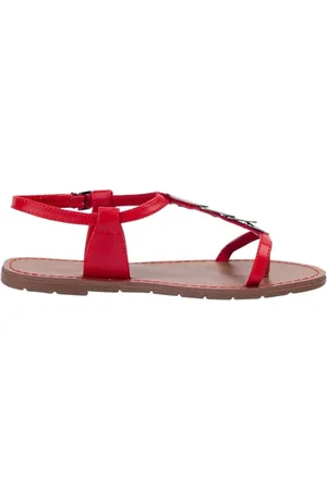 Chattawak 9lucindarouge36, Sandali Bassi Donna, , 36 EU Stretta