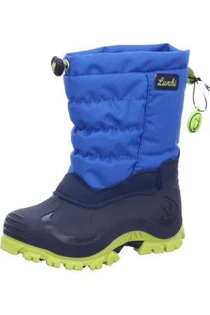 Lurchi 63L6013006, Stivali da Neve, Black-Royal, 34 EU