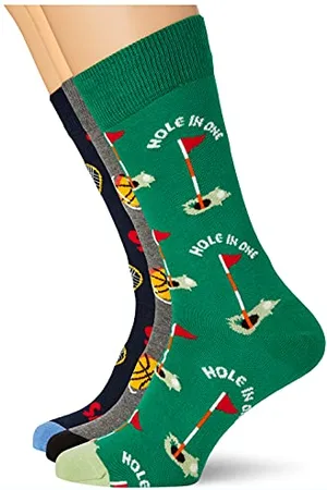 Happy Socks HS by Sports 3-Pack Socks Calzini, , 41-46 Uomo