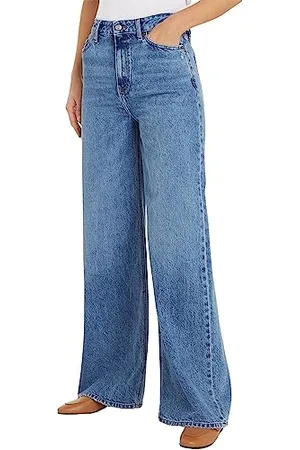 Tommy Hilfiger Jeans Donna Wide Leg Vita Alta, Blu (Joey), 31W / 32L