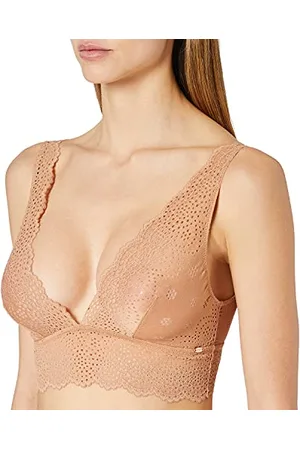 Skiny Damen Soft BH Bamboo Lace Reggiseno Altamente Coprente, Trasparente, , 42 Donna