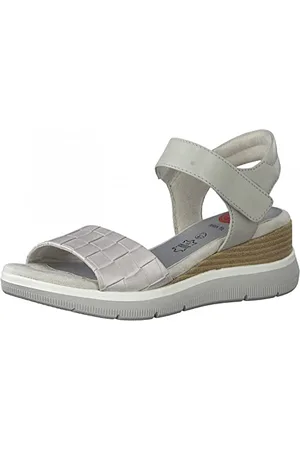 Jana 8-8-28215-28, Sandali con Zeppa Donna, , 39 EU Larga