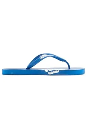 Emporio Armani Bold Eagle Logo Flip Flops, Flip-Flop Unisex - Adulto, Multicolore (Royal+White), 43 EU