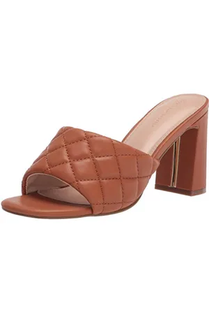 THE DROP Pattie Sandalo Mule con Tacco Largo da Donna, 37.5 EU
