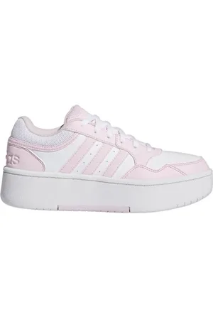 adidas Hoops 3.0 Bold Shoes, Scarpe Unisex-Adulto, Cloud White/Clear Pink/Clear Pink, 35 EU