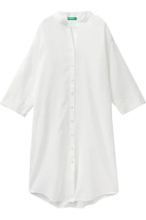 Benetton Vestito 4DW35V01Q Copricostume, , M Donna