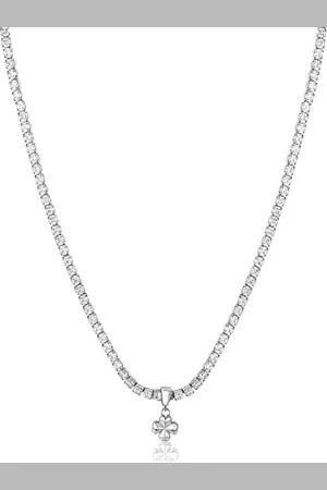 Brosway Collana Girocollo Donna In Acciaio Con Simbolo Quadrifoglio, Collana Donna Collezione Desideri - BEIN001