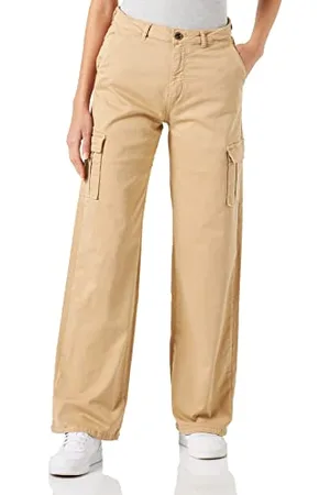 ONLY Onlsafai-Missouri HW STR Cargo Pant Pnt Pantaloni, , (L) W x 32L Donna