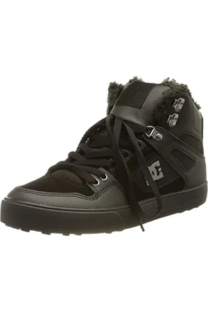 Dcshoes Pure High Top WC Winter, Scarpe da Skateboard Uomo, Black Black Black, 40 EU