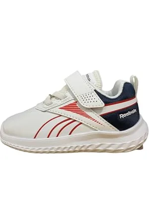 Reebok Rush Runner 5 Syn TD, Sneaker Bimbo 0-24, FTWRWHITE/VECTORNAVY/VECTORRED, 23.5 EU