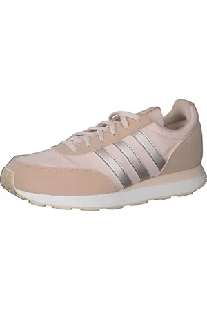 adidas Run 60S 3.0 Lifestyle Running Shoes, Sneaker Donna, Wonder Quartz/Cloud White/Bliss Orange, 36 2/3 EU