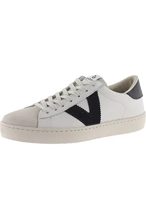 victoria Sneaker Unisex Berlin Pelle & Pezzi A Contrasto & Punta in Crosta di Pelle 1126142 per Adulto 40