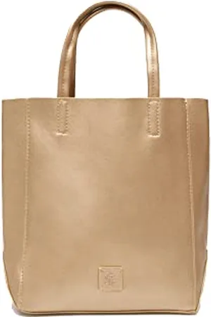 Springfield Borsa Mini Shopper Metallizzato, Donna