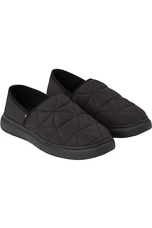 Tommy Hilfiger Hilfiger Warm Hybrid HOMESLIPPER FM0FM04772, Pantofole Uomo, (Black), 42 EU