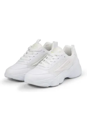 Fila Felice Kids, Scarpe da Ginnastica, White-Iridescent, 30 EU Larga