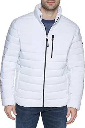 Calvin Klein Lightweight Puffer Water-Resistant Down Men’s Jacket Giacca, , L Uomo