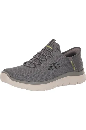 Skechers Summits High Range, Sneaker Uomo, Grigio (Charcoal), 42 EU Larga