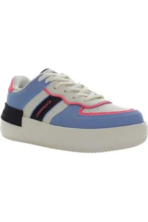 Lumberjack Freya, Scarpe da Ginnastica Donna, LT Blue/White/Black, 40 EU