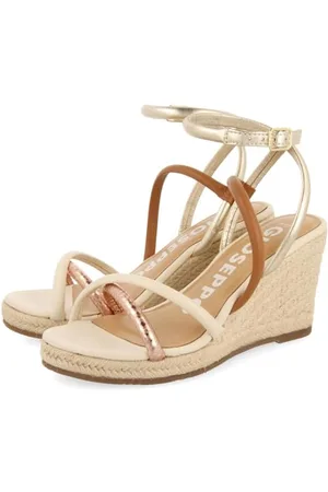Gioseppo Rometta, Sandalo Espadrillas con Zeppa Donna, , 37 EU