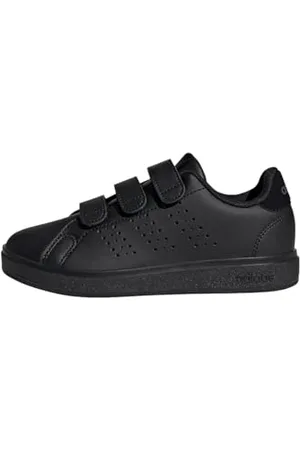 adidas Advantage Base 2.0 Shoes Children, Scarpe da Tennis Unisex-Adulto, Core Black/Core Black/Grey Six, 34 EU