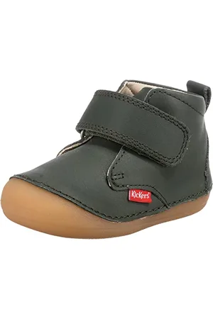 Kickers Sabio Stivaletto, Unisex - Bambini e ragazzi, Verde(Kaki), 27 EU