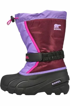 sorel Flurry Boot, Stivali Invernali, Unisex - Bambini e ragazzi, Purple Dahlia/Paisley Purple 2024, 27 EU