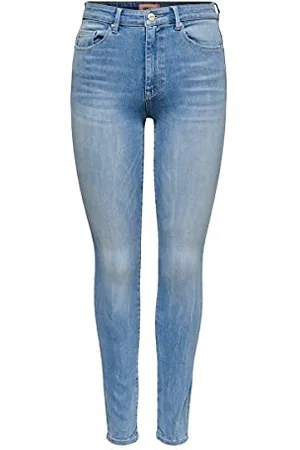 ONLY Onlblake Life HW Skinny BB Soo944 Jeans, , 27W x 32L Donna