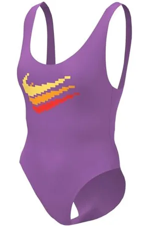 Nike SWIM Multi Logo Swimsuit W Nessd292 688 Costume a Slip, , S Donna