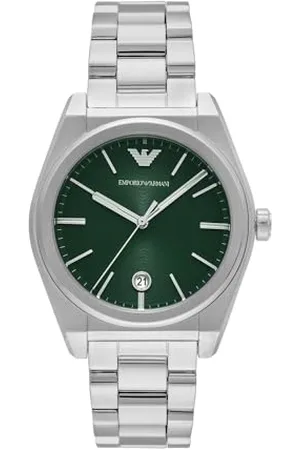 Emporio Armani Orologio Analogico al Quarzo Uomo con Cinturino in Acciaio Inossidabile AR11621