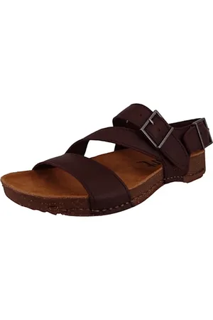 Art 0999 I Breathe, Sandali Unisex-Adulto, Nappa Marrone, 39 EU