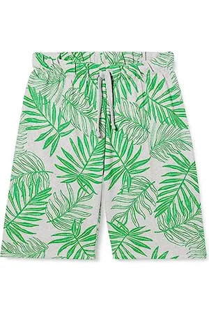 Koton Shorts Tie-Dye Patterned Pockets Drawstring Pantaloncini, (7d5), 6-7 Anni Boys