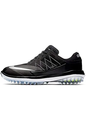 Nike Lunar Control Vapor, Scarpe da Golf Donna, Nero (Black/Metallic Silver/White), 38.5 EU