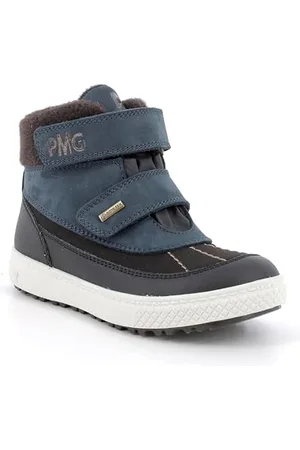 Primigi Barth 28 GTX, Stivaletto Uomo, Azzurro-Nero, 35 EU