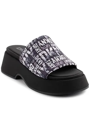 DKNY Idris Skyline-Piattaforma Peep Toe Mule, Donna, , 40 EU