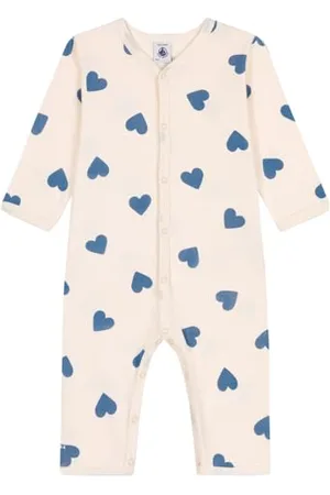 Petit Bateau A0BB3 Tutina Senza Piedi A Maniche Lunghe Unisex - Bimbi 0-24 3 Anni