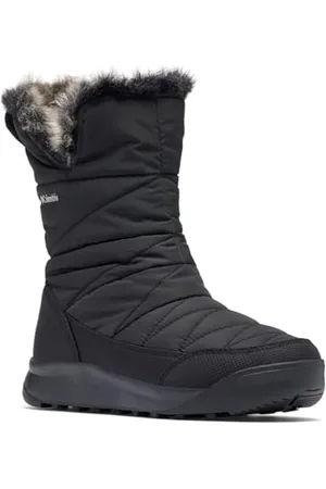 Columbia Minx Slip 5, Stivali da neve Donna, Black/Ti Titanium , 40 EU