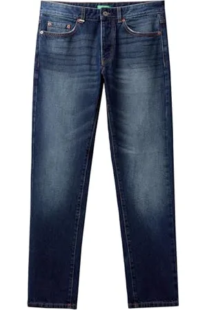 Benetton Pantalone 4IPC57B88 Jeans, , 34 Uomo