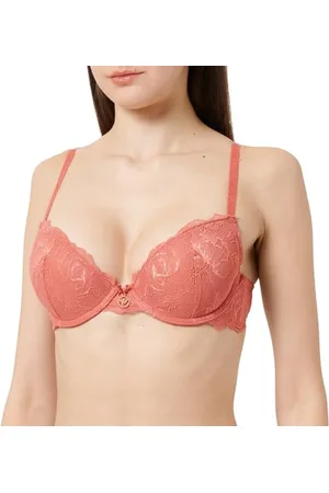 Emporio Armani Eternal Lace Push Up Bra with Removable Pads Reggiseno, , 80A Donna