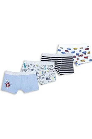 chicco Set di Boxer in cotone, Intimo Bambini e ragazzi, , 4 anni (pacco da 4)
