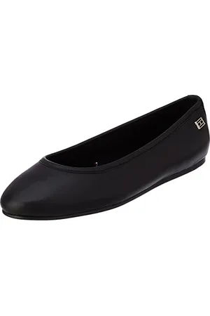 Tommy Hilfiger Ballerine Donna Essential Chic Eleganti, (Black), 36 EU