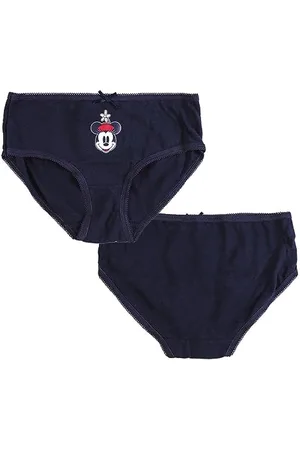 Disney Confezione di Mutandine Minnie Mouse Hipster Panties, , 2-3 Anni Unisex Kids