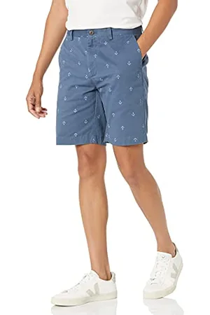 Amazon Pantaloncini Chino Aderenti da 22,86 cm Uomo, , 28W