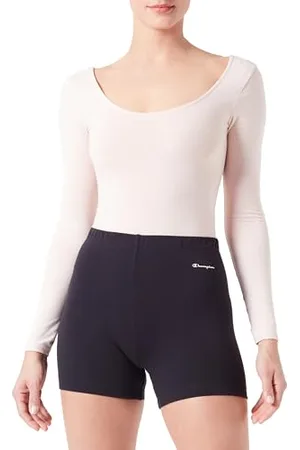 Champion Athletic Club W-Cotton Lycra Biker Pantaloncini, , L Donna