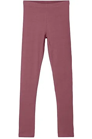 NAME IT Nkfvivian Legging Noos, Leggings Bambine e ragazze, (Deco Rose), 104