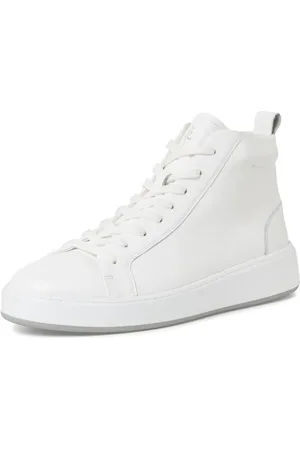 Marco Tozzi By Guido Maria Kretschmer Sneakers Uomo Alte con Interno in Pelle con Suola Grossa, (Weiß), 44 EU