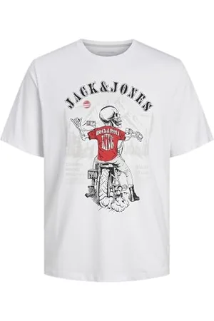 JACK&JONES JUNIOR JJSKULL Rock Tee SS Crew Neck Jnr, T-Shirt