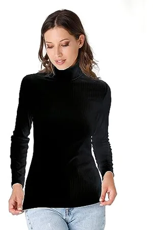 Lovable Maglia Manica Lunga con Collo Alto Light Rib Donna, , S