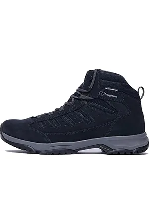 Berghaus Expeditor Trek 2.0 Walking Boots, Stivali da Escursionismo Alti Uomo, Grey (Grey/Black N89), 42.5 EU