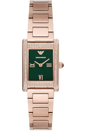 Emporio Armani Orologio Analogico al Quarzo Donna con Cinturino in Acciaio Inossidabile AR11641, , 22 mm