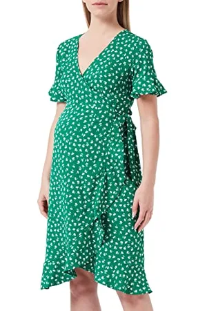 ONLY Olmolivia S/S Abito a Portafoglio Wvn Vestito, , XS Donna